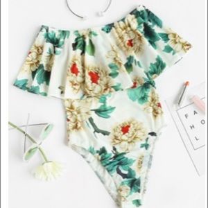 Floral bodysuit